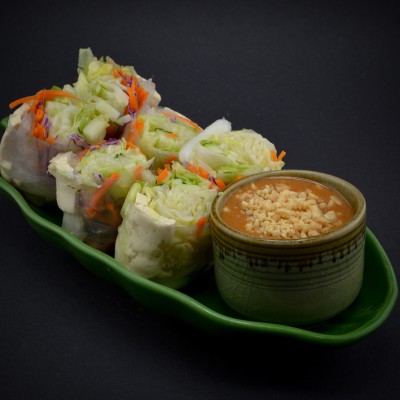 Fresh Rolls with Steamed Tofu