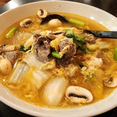THAI SUKIYAKI NOODLE SOUP