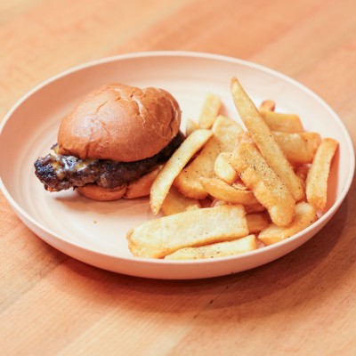 Slider with Cheese Kid's Meal