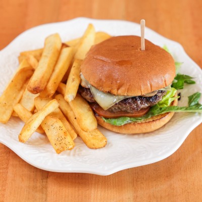 Mushroom & Swiss Burger
