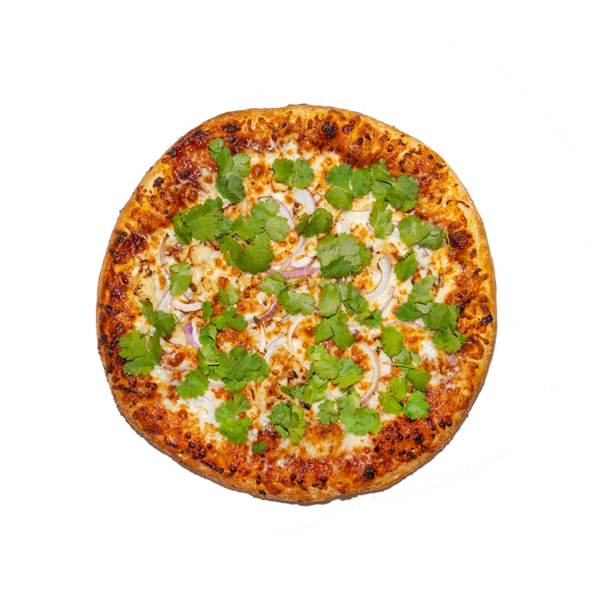 Jumbo BBQ Chicken NY Style Pizza Man Eagle Rock