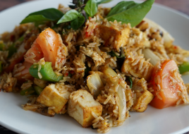 73. Spicy Basil Fried Rice