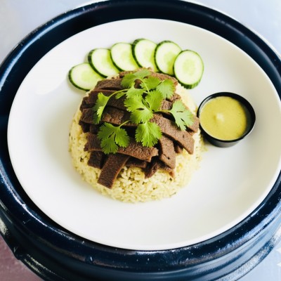 Hainam Rice steam beef
