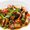 E13. Crispy Pork with Chili Basil