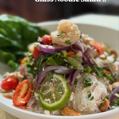 Glass Noodle Salad (Yum Woon Sen)