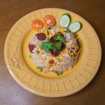 SAUSAGE FRIED RICE