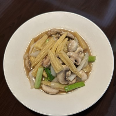 Baby Corn and Mushroom