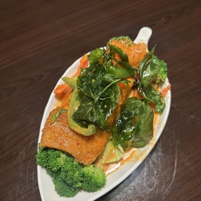 Salmon Panang