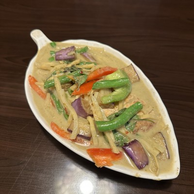 Salmon Green Curry