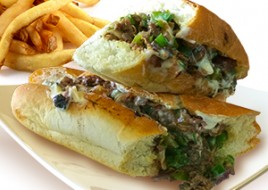 Philly Cheesesteak Sandwich