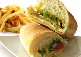 Ham and Cheese Sandwich