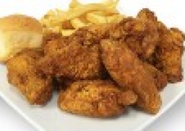 Fried Chicken Wings Dinner