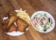 4 PCS Golden Fried Chicken