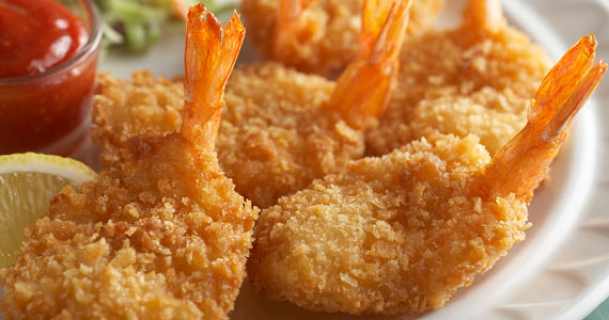 Fried Jumbo Shrimp (8 pcs)