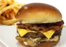 Mushroom Bacon Cheeseburger