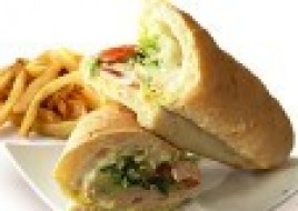 Smoked Turkey and Avocado Sandwich