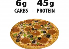 Low Carb Deluxe Pizza