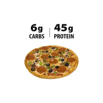 Low Carb Deluxe Pizza