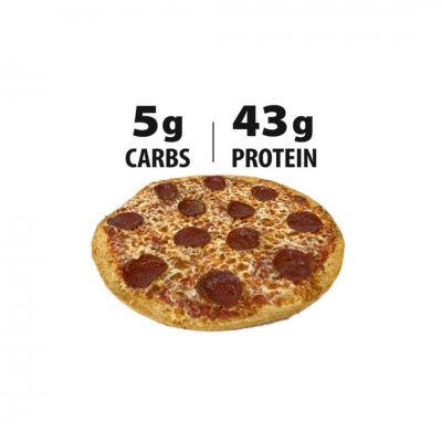 Low Carb Beef Pepperoni Pizza