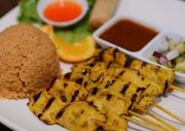 Chicken Satay Dinner