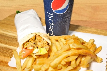 Crazy Falafel Fresh Pita Wraps