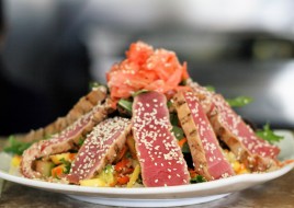 Grilled Ahi Tuna Salad