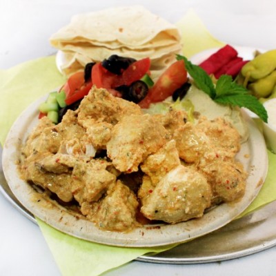 Chicken Kebab/Tawouk Plate