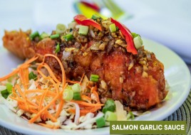 Salmon Garlic Sauce