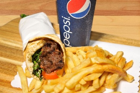 Crazy Falafel Los Angeles Fresh Pita Wraps