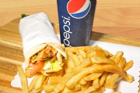 Crazy Falafel Tarzana Crazy Wraps