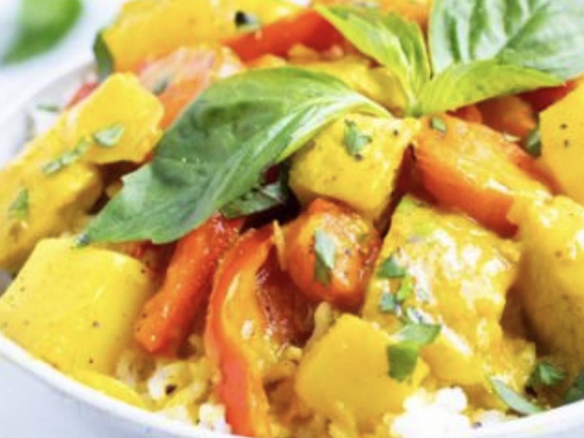 Chicken with Curry Sauce