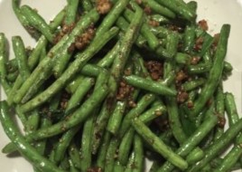 Spicy Green Beans with Pork 