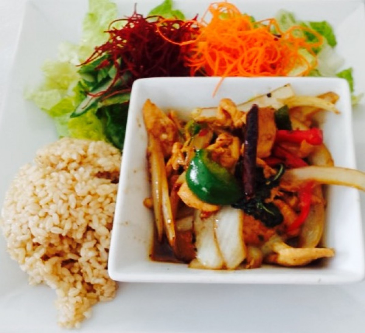 Sizzling Basil Lunch