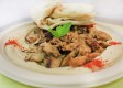 Hummus with Chicken Shawarma