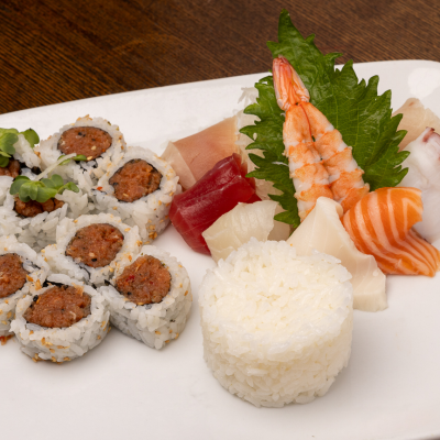 Sashimi & Roll Entree