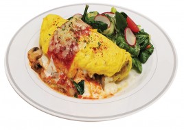 Spinach Omelette