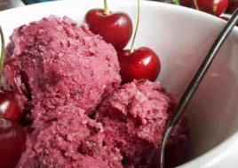 Chocolate Cherry Ice-cream