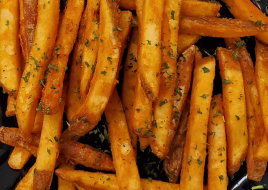 Seasoned Fries/Half Tray