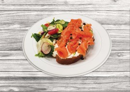Smoked Salmon Toast 
