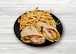 Ahi Tuna Shawarma Wrap