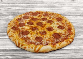 Soy Pepperoni Pizza