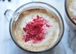 Raspberry White Chocolate Latte (Hot or Iced)