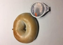 Plain Bagel with Cream Cheese