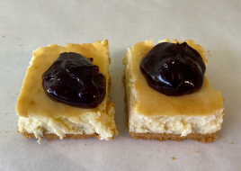 Blueberry Cheese Cake Slices (2 Pack)