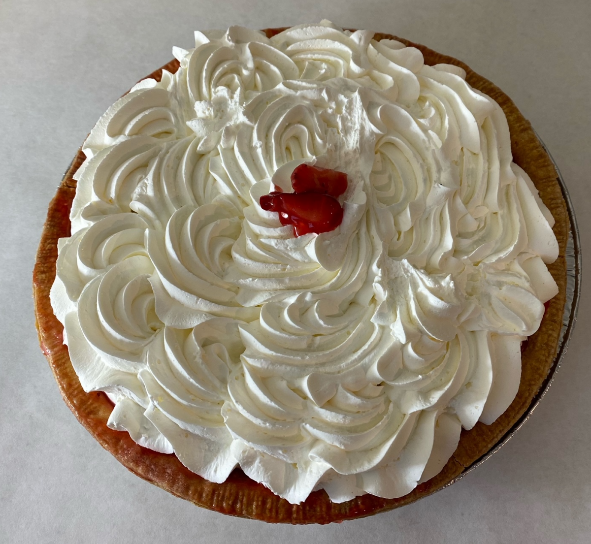 Strawberry Whipped Cream Pie