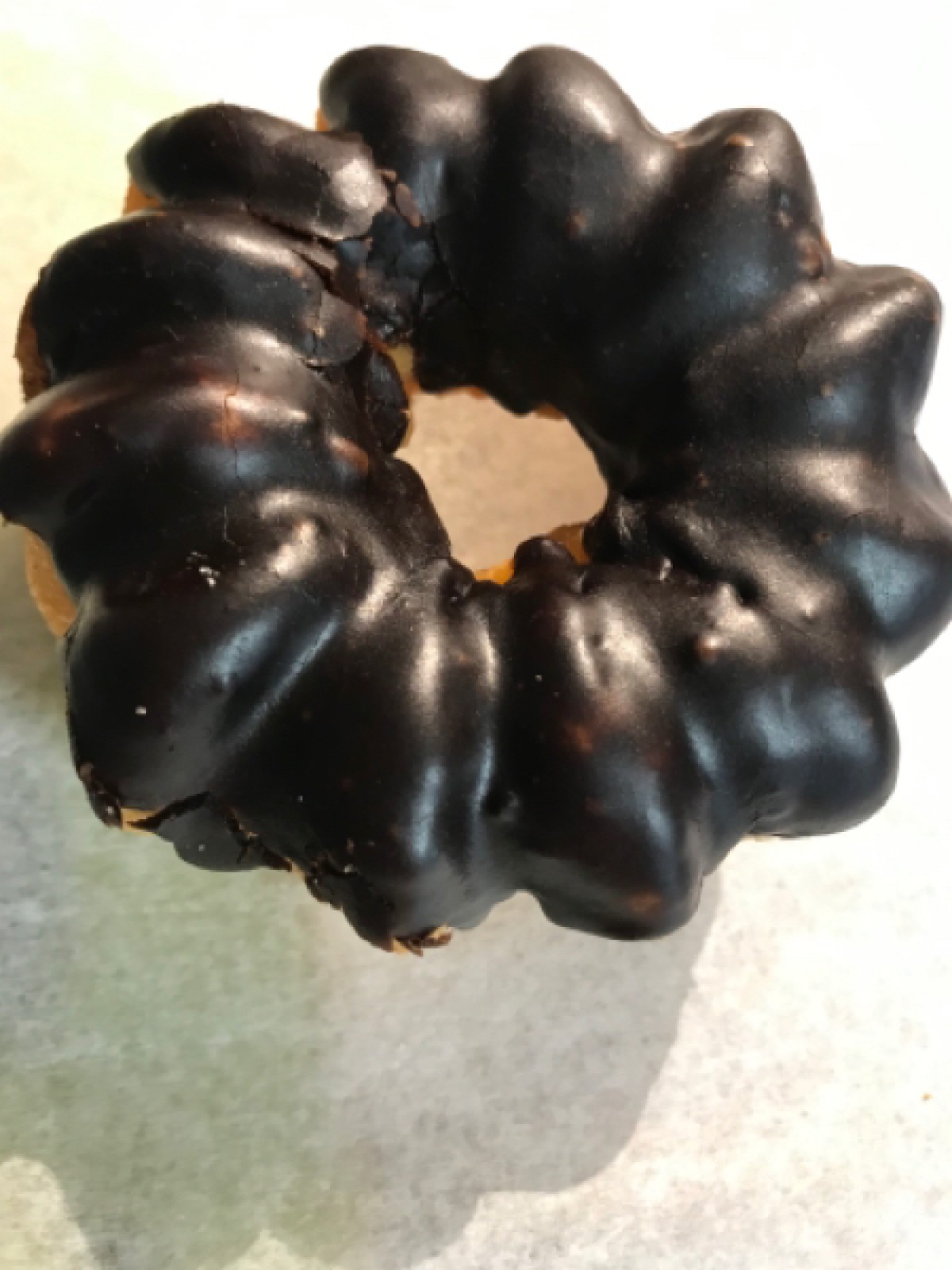 Chocolate french donut