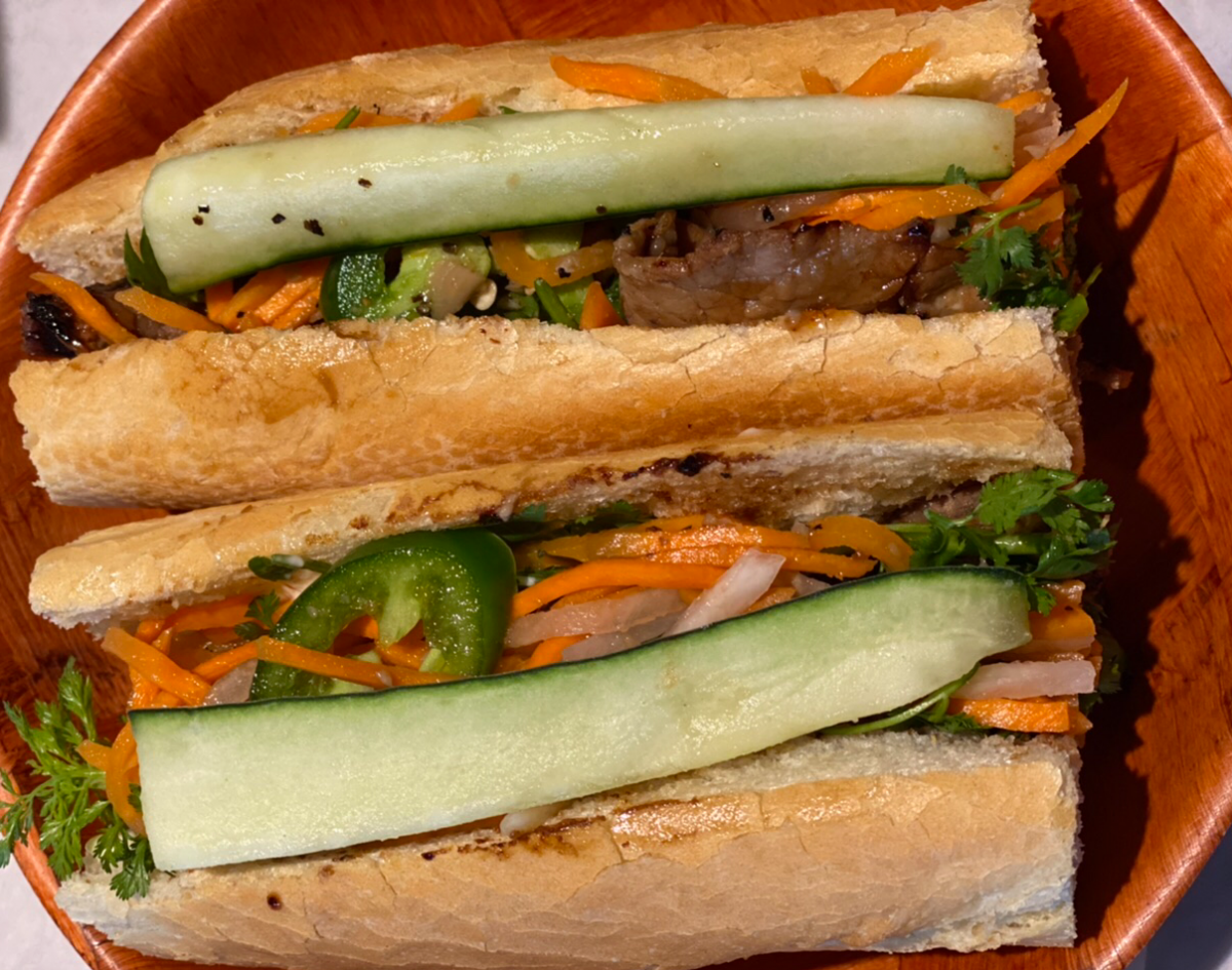 M2 Grilled Beef Banh Mi