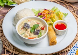 D8. Green Curry Dinner Special