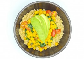 Vegan Moroccan Chickpea Quinoa Bowl