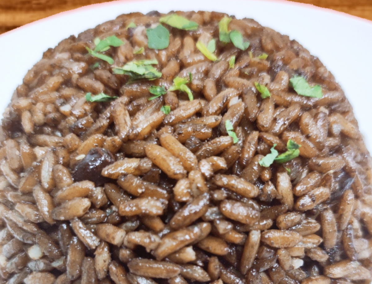 Congri Moros y Cristianos (Congri rice or Arroz Congri which is a